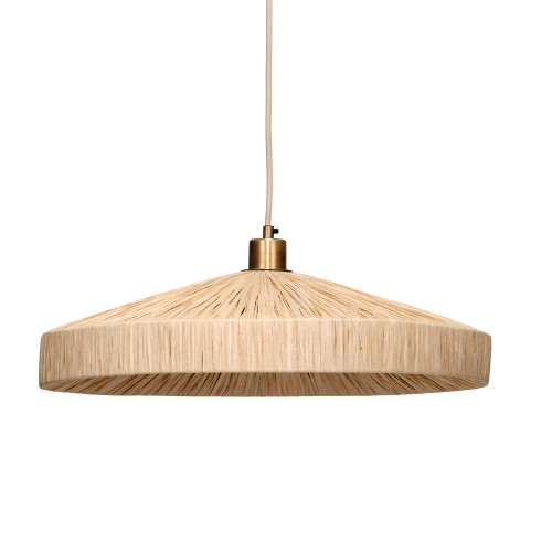 Parasol Natural Raffia Small Pendant Lighting