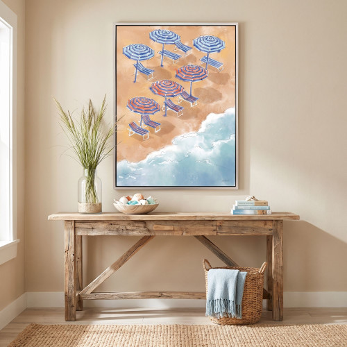 Sunkissed on the Sand II Canvas room example