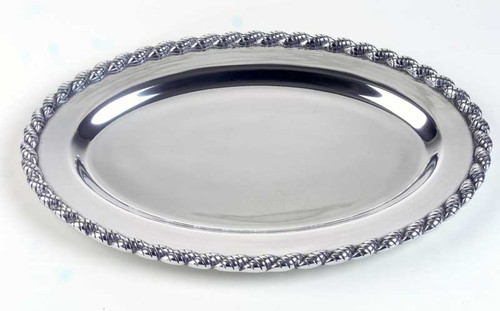 Masthead Polished Oval Serving Tray