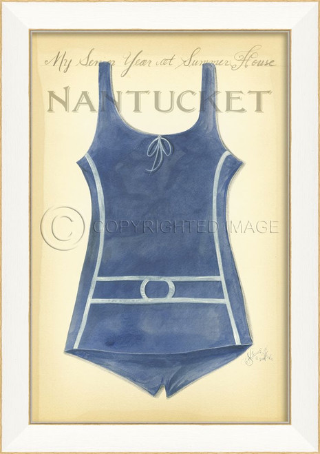 Vintage Swimsuit Art - Nantucket