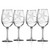 Starfish Etched Wine Goblets - Set of 4