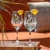 Heron Etched 12 oz. Wine Glasses- Set of 4 table view