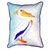 King Pelican Beach Cottage Pillow