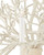 Seaward White Coral Branch Chandelier close up branches