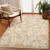 Starfish Tan and Ivory Hand-Tufted Area Rug indoor