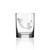 Mermaid Etched Double Old Fashioned Glasses - single image