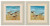 Sand and Shore Sandpiper Framed Prints -Set of 2