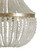 Chanteuse Beaded Frosted Large Chandelier close up