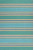 Harbor Turquoise Stripes Area Rug