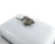 Conch Shell Stoneware Butter Dish angle top view