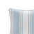 Crystal Beach Striped Accent Pillow close up edge