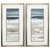 Horizons Framed Contemporary Coastal Art - Set of 2