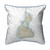 Block Island, Rhode Island Nautical Chart 22 x 22 Pillow