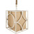 Ewing White Cottage Square Pendant