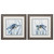 Sea Turtles in the Grass - Framed Set of 2