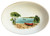 Canoes Day at the Lake Large Oval Serving Platter
