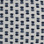 Fifi Indigo Lumbar Pillow fabric close up