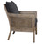 Encore Charcoal Grey Accent Chair side view 1