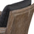 Encore Charcoal Grey Accent Chair back and cushion 1