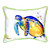Blue Sea Turtle II Large Indoor-Outdoor Pillow