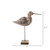 Navy and Driftwood Sandpiper Decor measurements