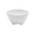 Aparte White Shell Shaped Footed Bowl