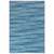 Marina Blue Striped Area Rug