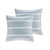 Crystal Blue Beach Striped Euro Sham