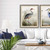Majestic Grey Heron Art room image with blue heron