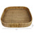 Cayman Large Square Rattan Tray measurements