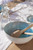Eivissa Sea Aqua Serving Bowl lifestyle image