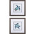 Bubbly Blue Turtle Prints- Set of Two