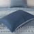 Kalama Stripe King Comforter Set shams and comforter