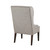 Largo Captains Grey and Light Blue Dining Chair back view