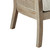 Bermuda Cane Back Accent Chair close up legs