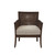 Bahama Cane Woven Accent Chair front view