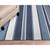 Boat Stripes Navy Blue Rug indoor view