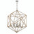 Magellan Rope Wrapped Chandelier in Polished Nickel