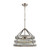 Brigantine 3-Light Wide Chandelier in Weathered Driftwood light off