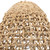 Netted Natural Rope Woven Pendant Lighting close up