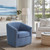 Shilshole Blue Swivel Chair room 1