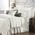 Prescott Taupe and Cream Bedding