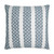 Hyannis Textured Blue Striped Luxury Pillow