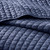 Keaton Navy Stitched Quilted Bedding Set.3