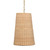 Summerland Natural Rattan Pendant light off