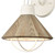 Cape May Driftwood 1-Light Wall Sconce close up