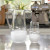 Sandpiper Frosted Highball Cooler Glasses with matching pitcher lifestyle 2