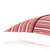 Crimson Lido Key Stripes 20 x 20 Pillow  side view