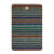 Navy Marker Stripes Rectangle Bamboo Prep Board