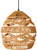 Bali Woven Rattan 1-Light Pendant